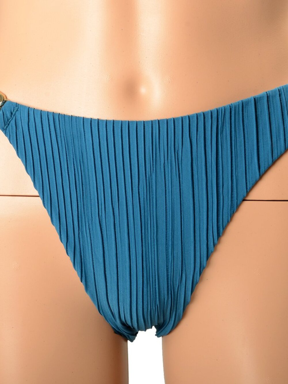 Hugo Boss Women's "Double B Brief" Teal Blue Swim Bikini Bottom US S IT 40